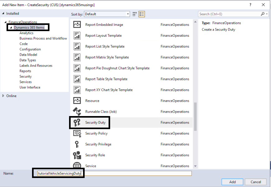 Create Security In D365 - Dynamics 365 Musings