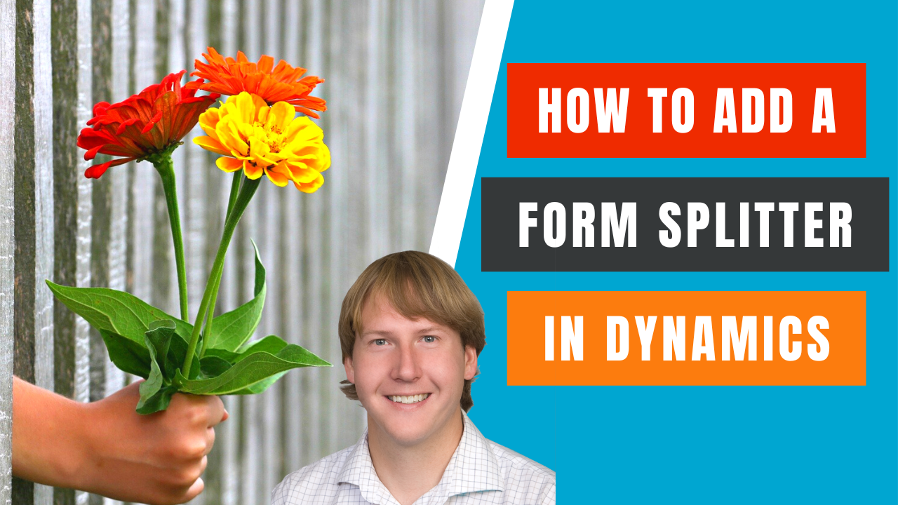 How To Add A Form Splitter